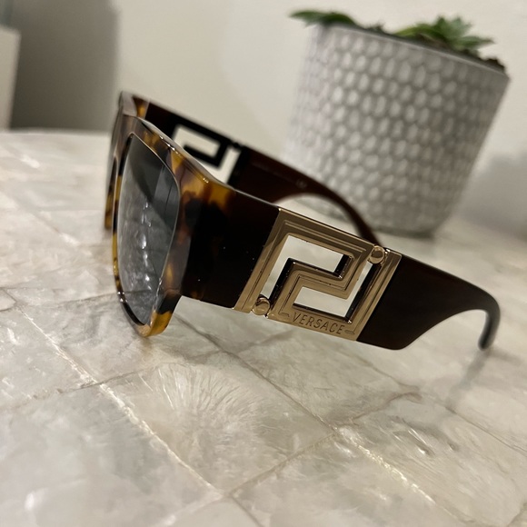 Versace Accessories - Versace Sunglasses- Brown